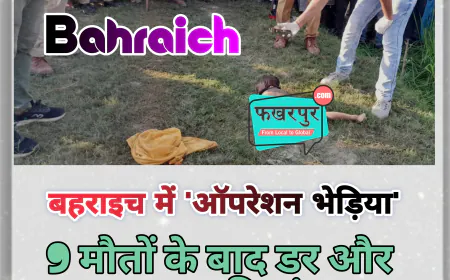 बहराइच में 'ऑपरेशन भेड़िया' की शुरुआत: भेड़ियों के आतंक से 30 गांवों में खौफ