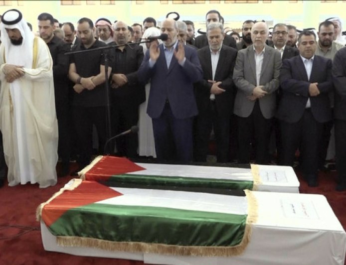 Hamas प्रमुख इस्माइल हनिया का कतर में अंतिम संस्कार