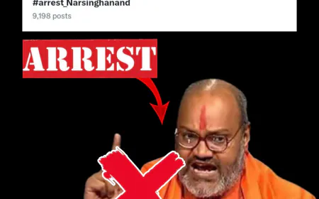 यति नरसिंहानन्द का भड़काऊ बयान: "मुहम्मद के पुतले जलाओ" | विवाद और साजिश