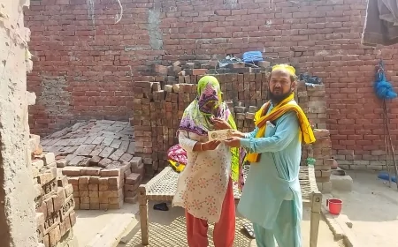 फखरपुर में गाजी ए मिल्लत फाउंडेशन ने बेटी की शादी में की आर्थिक मदद