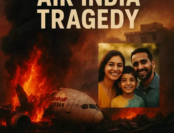 अहमदाबाद में एयर इंडिया की भयावह दुर्घटना | 242 लोगों की मौत, एकमात्र जीवित बचे की चमत्कारी कहानी