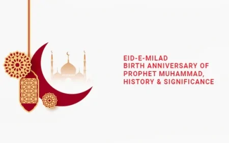 आने वाला इस्लामिक इवेंट: मिलादुन्नबी (मौलिद) - पैग़म्बर हज़रत मुहम्मद ﷺ का जन्मदिन