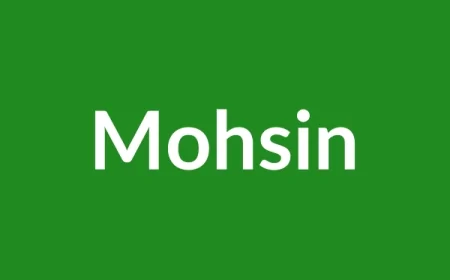 Mohsin Name Meaning in English