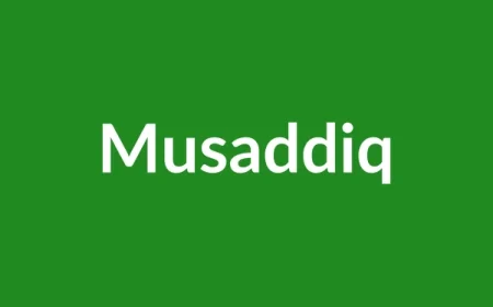 Musaddiq Name Meaning in English