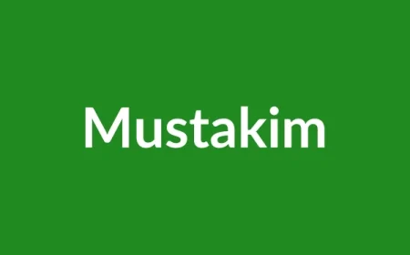 Mustakim Name Meaning in English