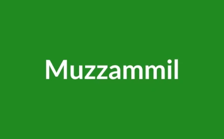 Muzzammil Name Meaning in English