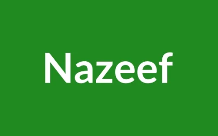 Nazeef Name Meaning in English