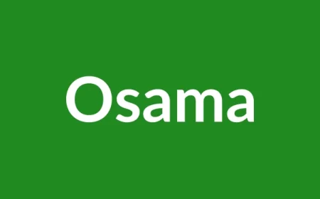 Osama Name Meaning in English