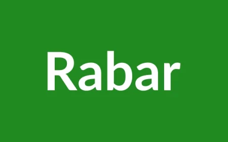 Rabar Name Meaning in English