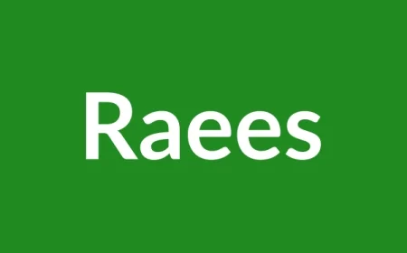 Raees Name Meaning in English