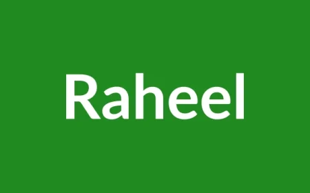 Raheel Name Meaning in English