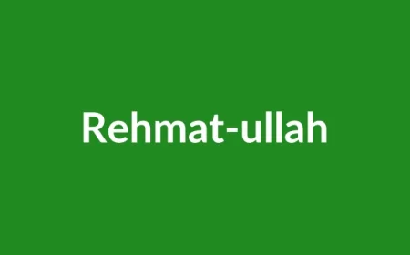 Rehmat-ullah Name Meaning in English