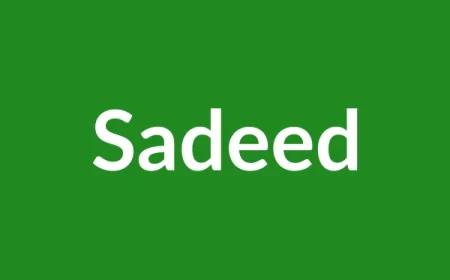 Sadeed Name Meaning in English