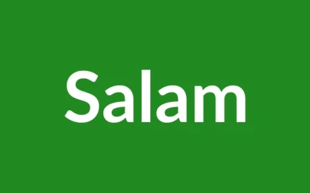 Salam Name Meaning in English