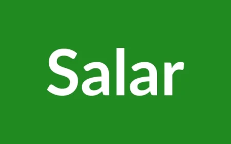 Salar Name Meaning in English