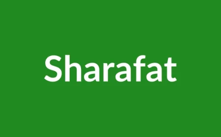 Sharafat Name Meaning in English