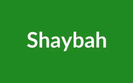 Shaybah Name Meaning in English
