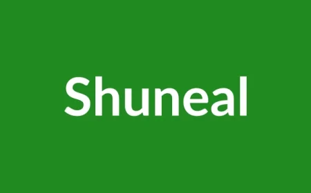 Shuneal Name Meaning in English