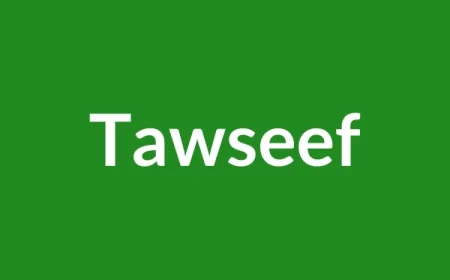 Tawseef Name Meaning in English