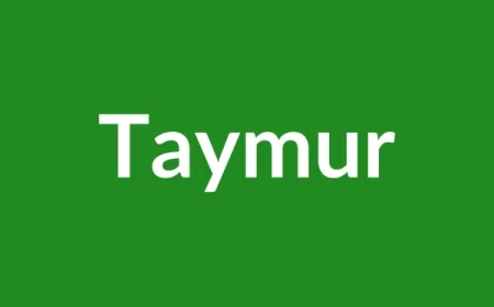 Taymur Name Meaning in English