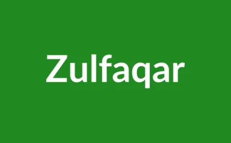 Zulfaqar Name Meaning in English