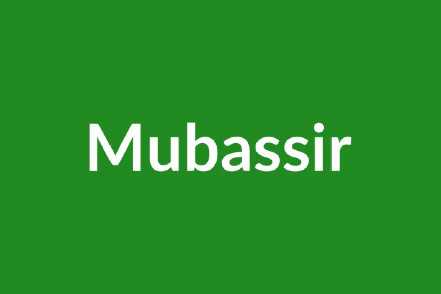 Mubassir Name Meaning in English