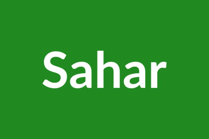 Sahar Name Meaning in English