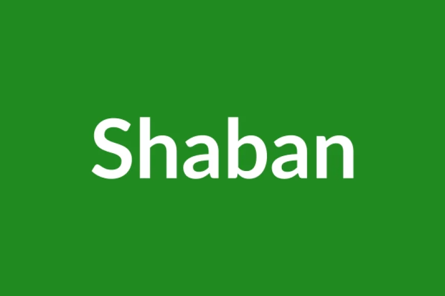 Shaban Name Meaning in English