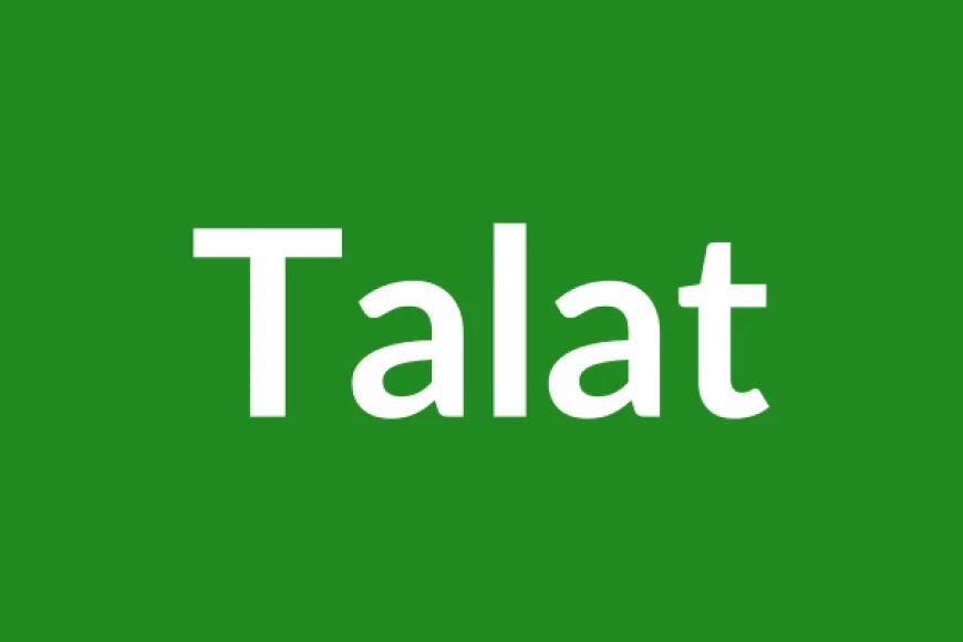 Talat Name Meaning in English