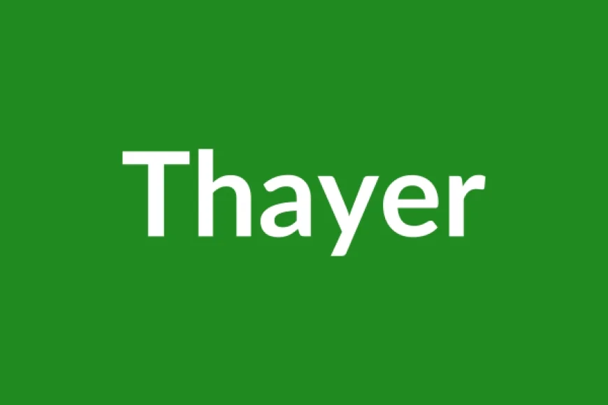 Thayer Name Meaning in English