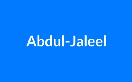 अब्दुल-जलील नाम का मतलब | Abdul-Jaleel Name Meaning in Hindi