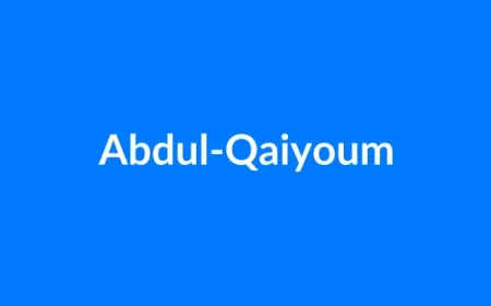 अब्दुल-कय्यूम नाम का मतलब | Abdul-Qaiyoum Name Meaning in Hindi