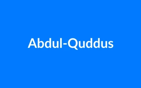 अब्दुल-कुद्दूस नाम का मतलब | Abdul-Quddus Name Meaning in Hindi