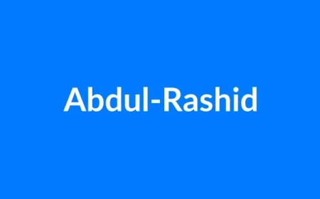 अब्दुल-राशिद नाम का मतलब | Abdul-Rashid Name Meaning in Hindi