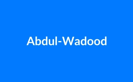 अब्दुल-वदूद नाम का मतलब | Abdul-Wadood Name Meaning in Hindi