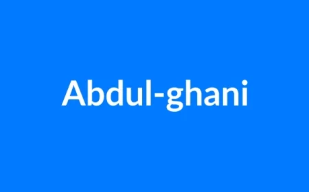 Abdul-Ghani नाम का मतलब | Abdul-ghani Name Meaning in Hindi