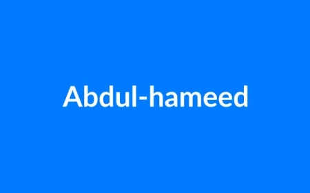 Abdul-Hameed नाम का मतलब | Abdul-hameed Name Meaning in Hindi
