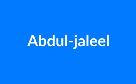 Abdul-Jaleel नाम का मतलब | Abdul-jaleel Name Meaning in Hindi