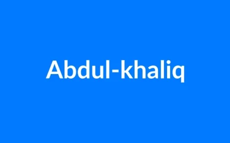 Abdul-Khaliq नाम का मतलब | Abdul-khaliq Name Meaning in Hindi