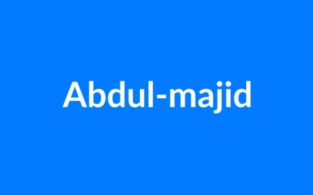 Abdul-Majid नाम का मतलब | Abdul-majid Name Meaning in Hindi