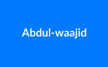 Abdul-Waajid नाम का मतलब | Abdul-waajid Name Meaning in Hindi