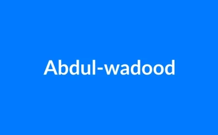 Abdul-Wadood नाम का मतलब | Abdul-wadood Name Meaning in Hindi