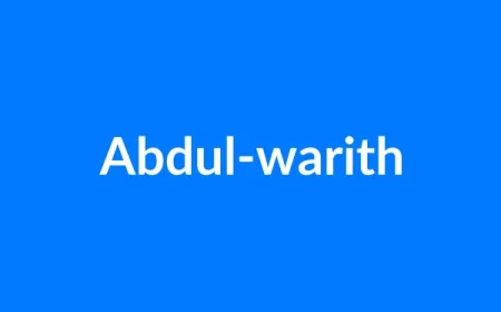 Abdul-Warith नाम का मतलब | Abdul-warith Name Meaning in Hindi
