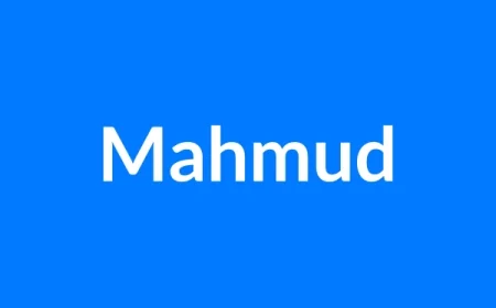 Mahmud नाम का मतलब | Mahmud Name Meaning in Hindi