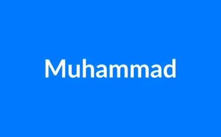 Muhammad नाम का मतलब | Muhammad Name Meaning in Hindi