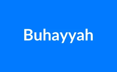 Buhayyah नाम का मतलब | Buhayyah Name Meaning in Hindi