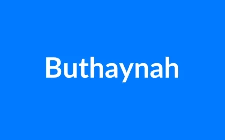 Buthaynah नाम का मतलब | Buthaynah Name Meaning in Hindi