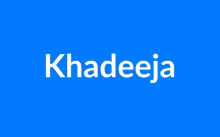 Khadeeja नाम का मतलब | Khadeeja Name Meaning in Hindi