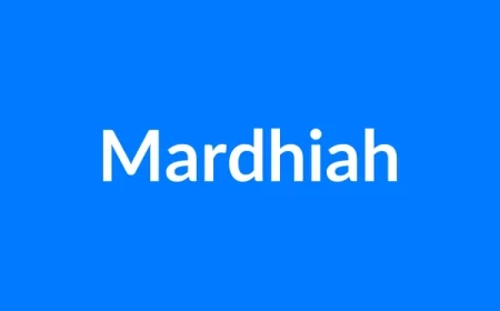Mardhiah नाम का मतलब | Mardhiah Name Meaning in Hindi