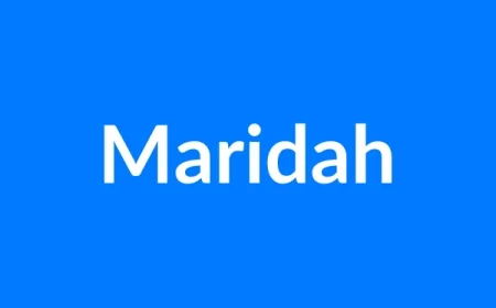 Maridah नाम का मतलब | Maridah Name Meaning in Hindi